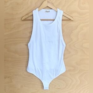 NWOT Free People Ribbed Bodysuit Size M.